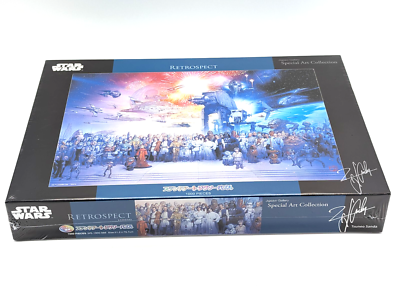 Tenyo 1000 Piece Jigsaw Puzzle Star Wars Retrospect [Stained Art