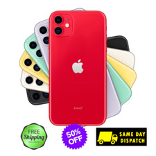Apple iPhone 11 - 64 GB - (PRODUCT)RED (Unlocked) for sale online