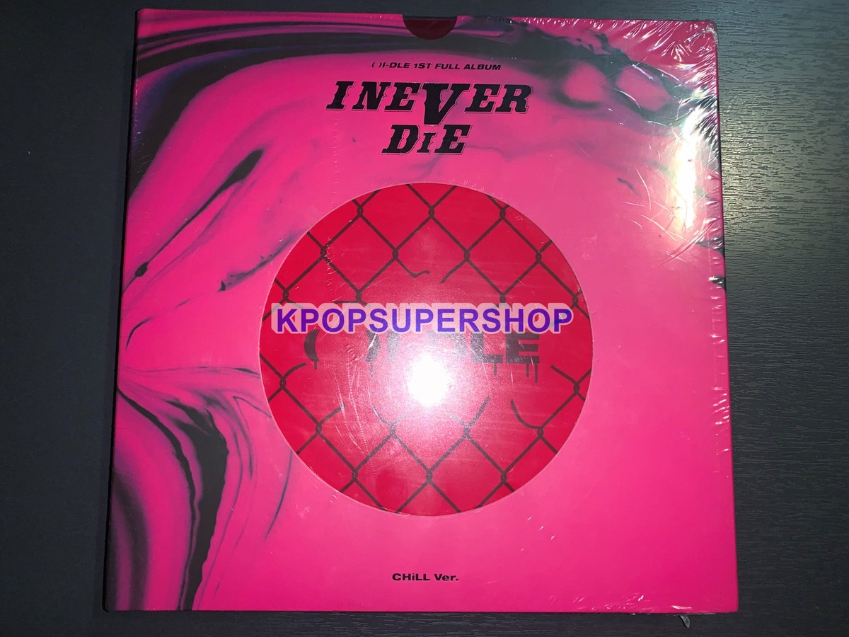 G)I-DLE 1st Album I NEVER DIE CD Photocard New Sealed Rare OOP