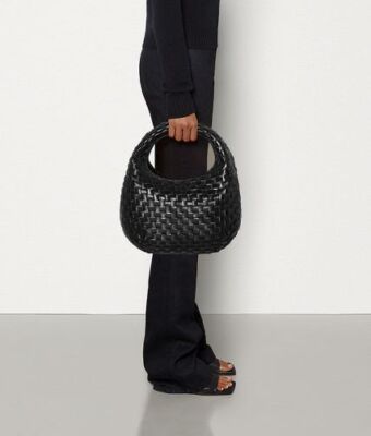 BOTTEGA VENETA Intrecciato Leather Hobo Bag in Black - $6,150 | eBay