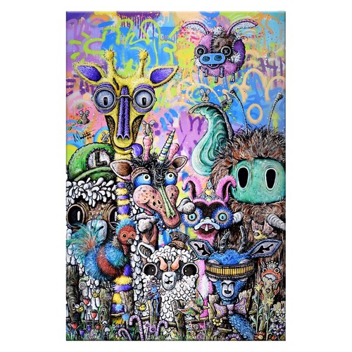 Amor Eterno by Daniel Esparza Canvas Giclee Tattoo Day of the Dead