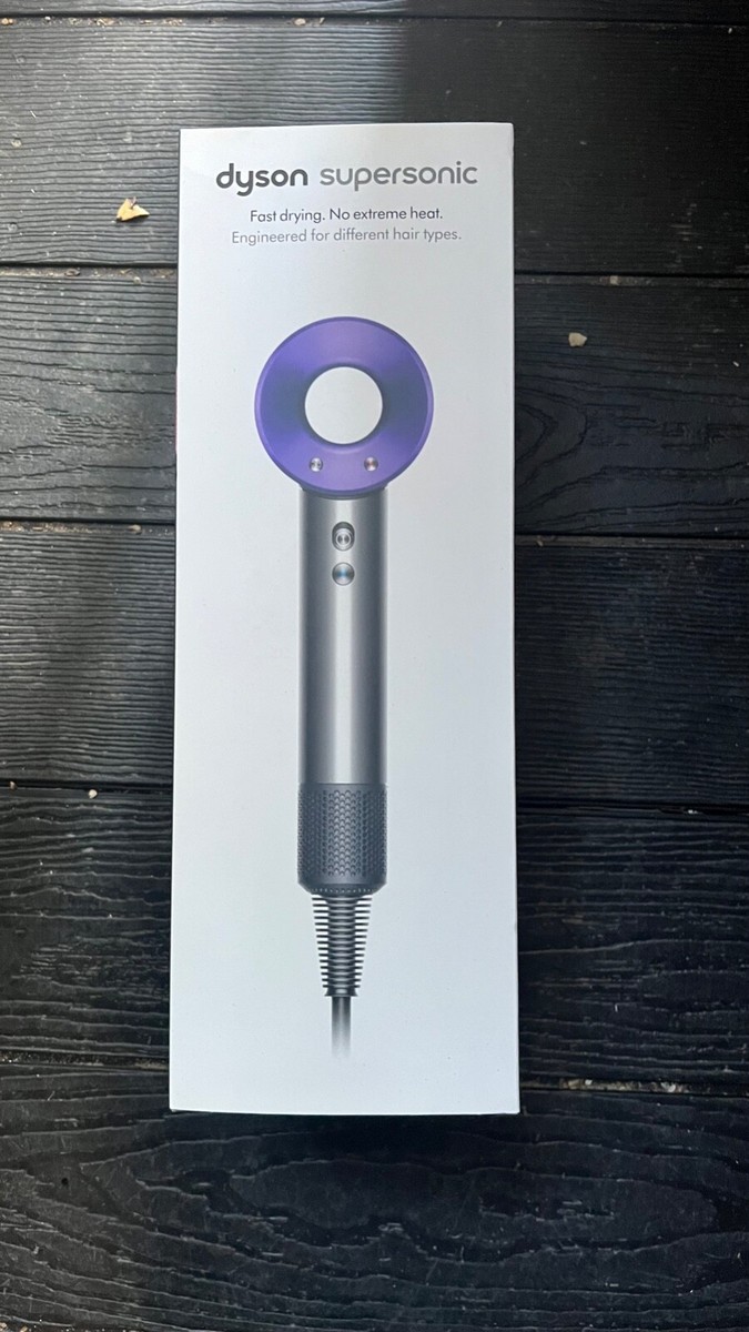 Dyson Supersonic Hair Dryer HD03 Black/Purple With Box | eBay