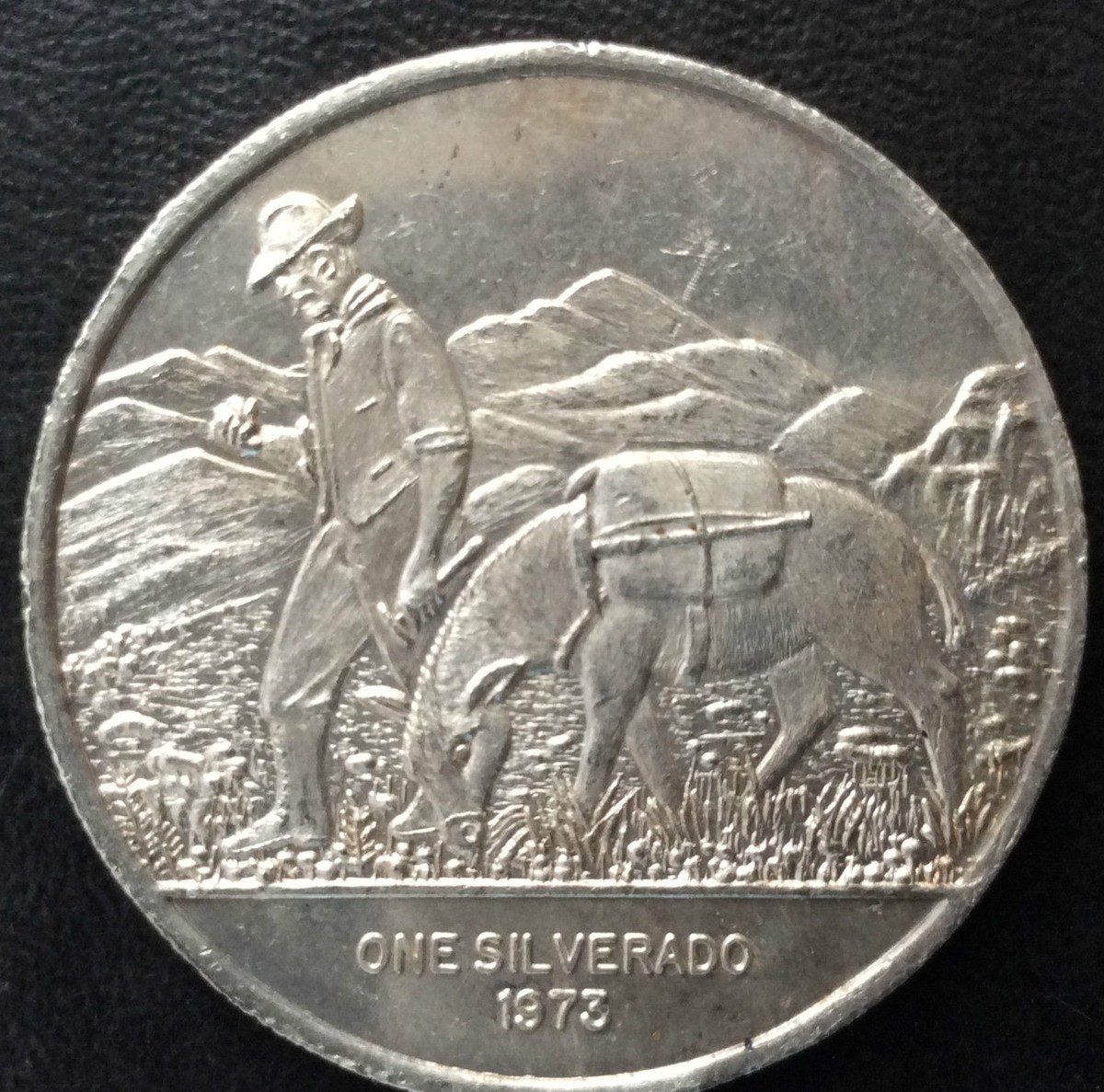 1973 World Mint Corp. One Silverado Silver Medal A3610 | eBay