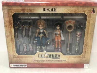 BRING ARTS Final Fantasy IX 9 Zidane Tribal and Garnet Figure