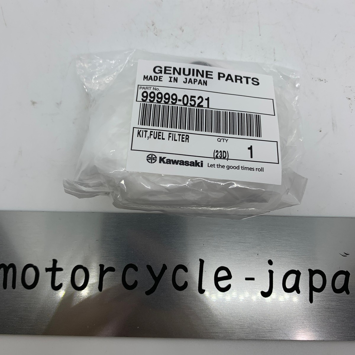 KAWASAKI Genuine ZX1002MMFNL Fuel Filter Kit 99999-0521 | eBay