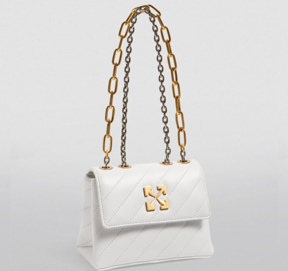 Off-White Leather Jackhammer 19 Shoulder Bag | eBay