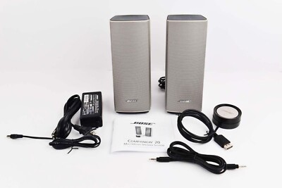 Bose Companion 20 Multimedia Speaker System - Silver 17817551021| eBay