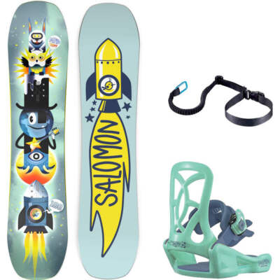 Salomon Team Kids Snowboard + Binding package 80cm, 90cm, 100cm
