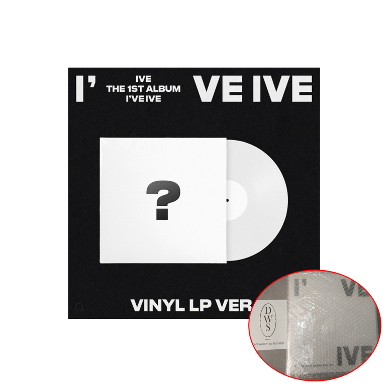 Genuine IVE LP Official 1st EP Album THE I'VE MINE K-POP White LP