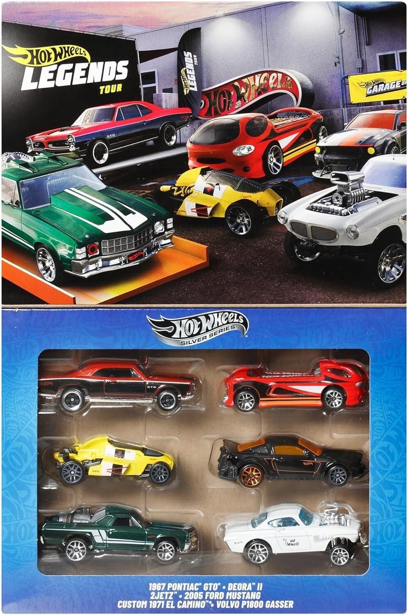 IN HAND 2025 Hot Wheels LEGENDS TOUR Multi Pack 6 Car Set Ford