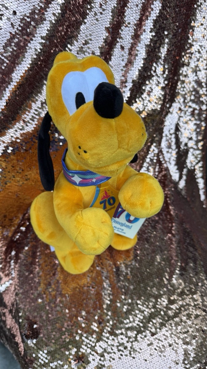 BNWT Disney Parks Exclusive Disneyland 70th Anniversary Pluto