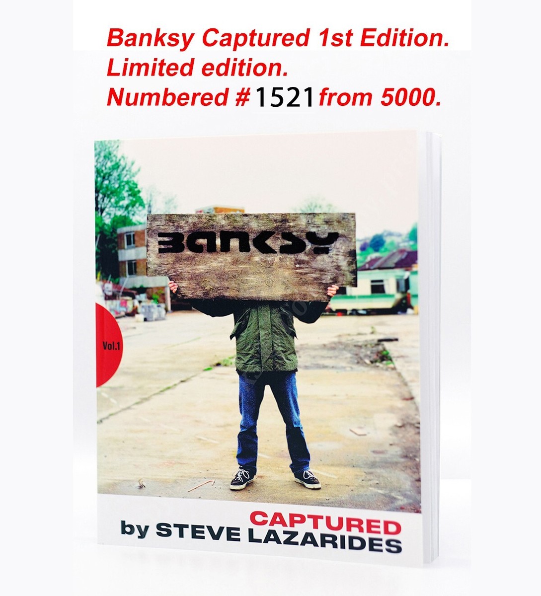 アート・デザイン・音楽 BANKSY CAPTURED by STEVE LAZARIDES Vol.1