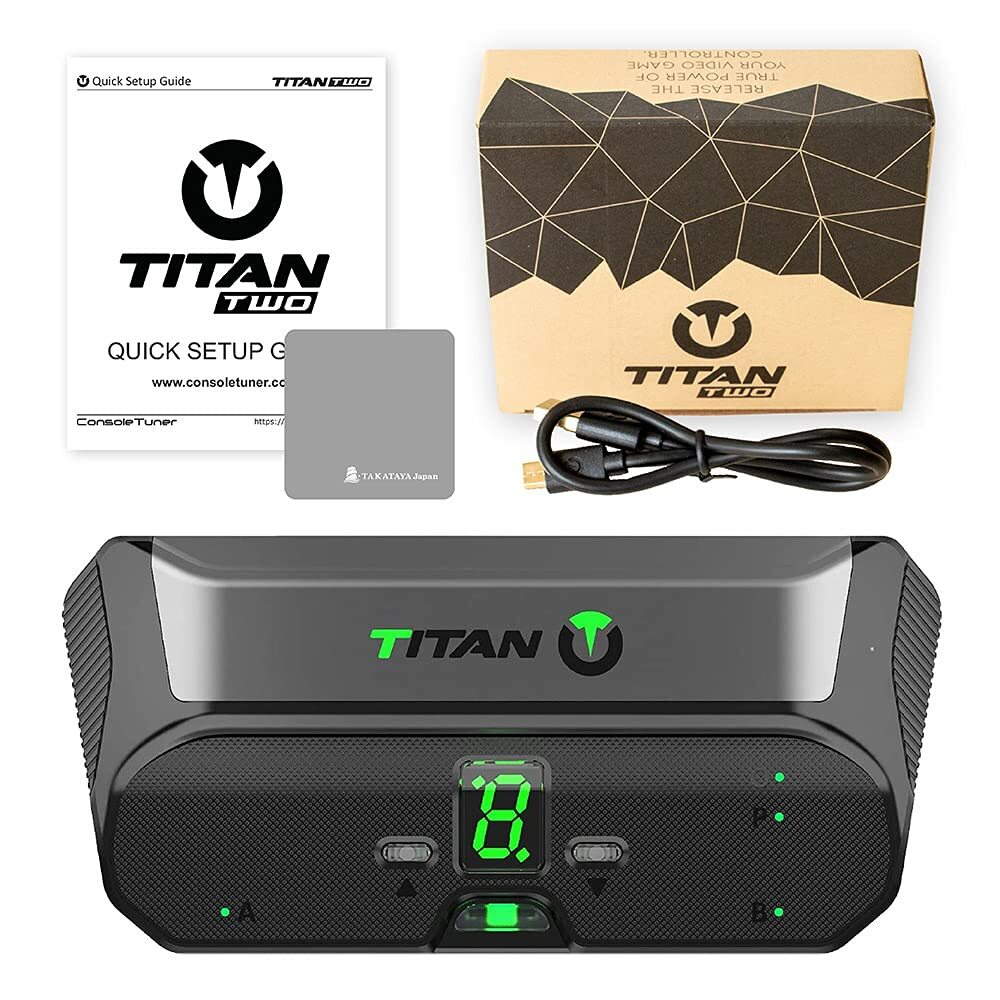 TITAN TWO Gaming Converter for PS5 PS4 Switch Xbox One Mouse