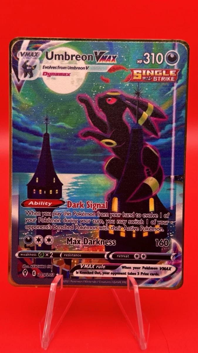 Umbreon VMAX 215/203 SWSH07: Evolving Skies for sale | eBay