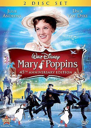 Mary Poppins (2 DVD set, 2009) Disney w/Slipcover Julie Andrews