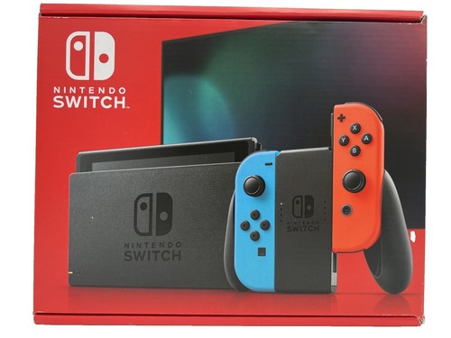 Nintendo Switch Blue Red 32GB HAC-001 Console with Accesorries [NO