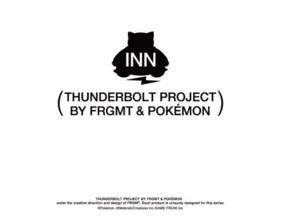 THUNDERBOLT PROJECT BY FRGMT & POKEMON INN Limited PIKACHU Plush