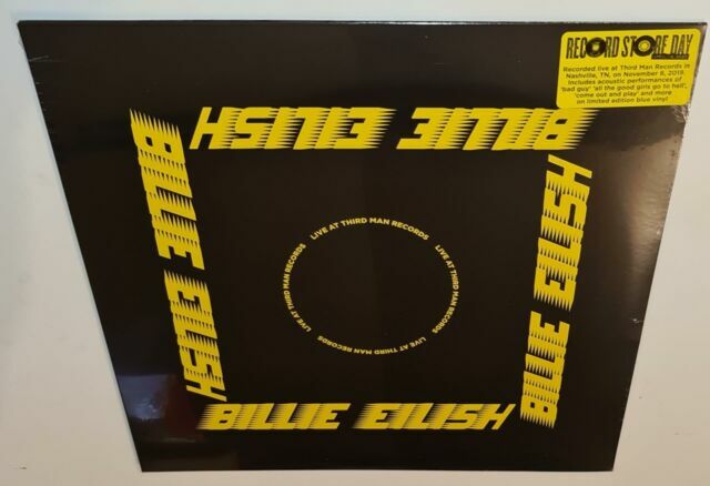 Billie Eilish Live At Third Man Record Vinyl Recors for sale