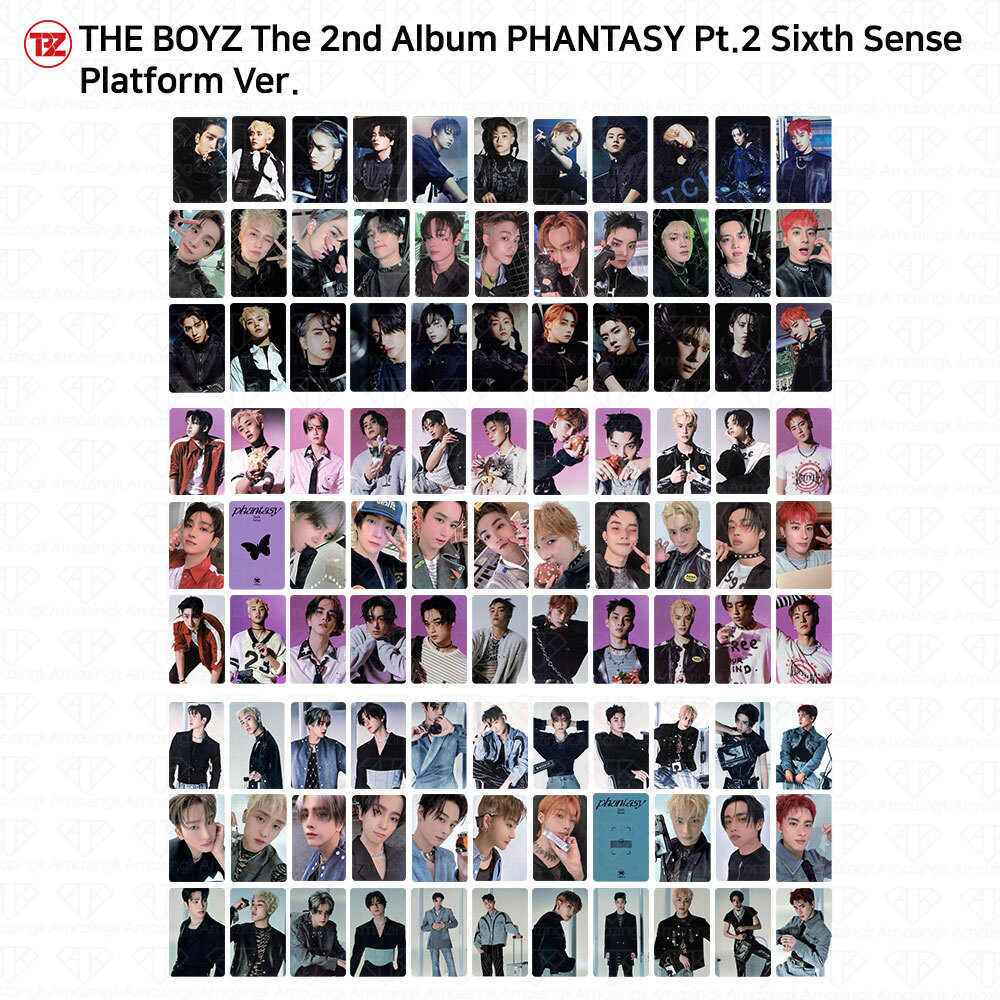 The Boyz 2nd Album Phantasy Pt2 Sixth Sense Platform Ver Official