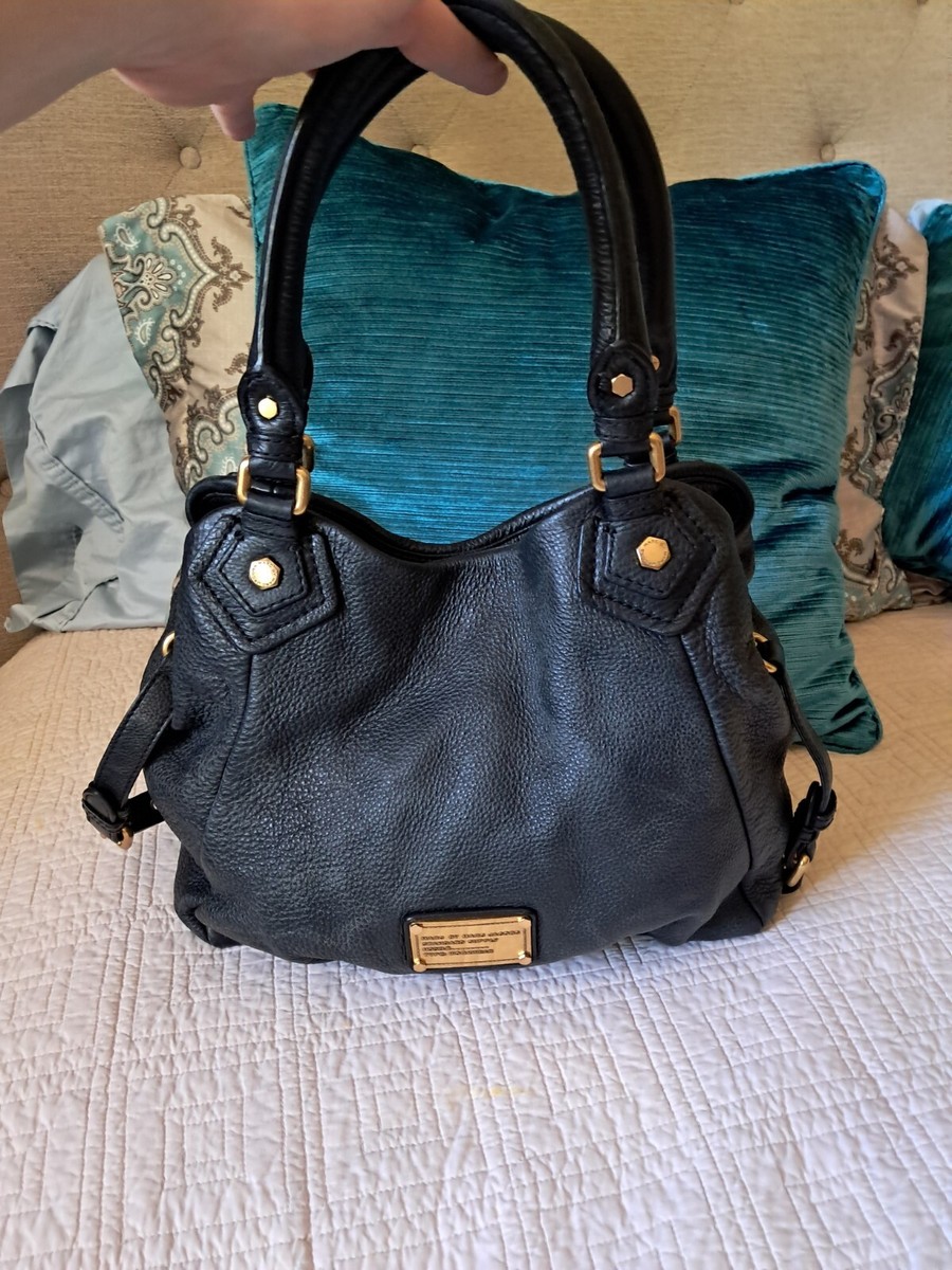 Marc by Marc Jacobs Black Leather Classic Q Francesca Convertible