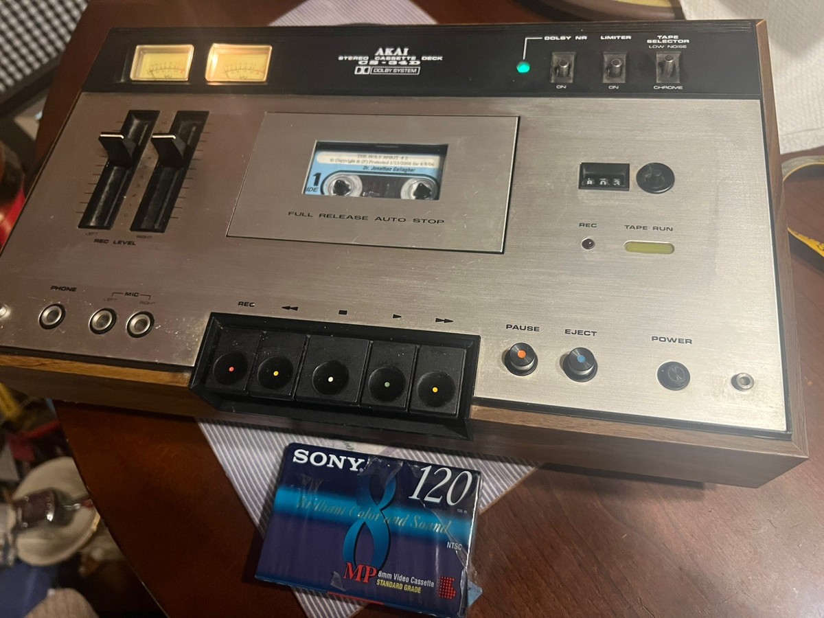 Vintage Akai CS-34D Cassette Deck WORKS !! | eBay