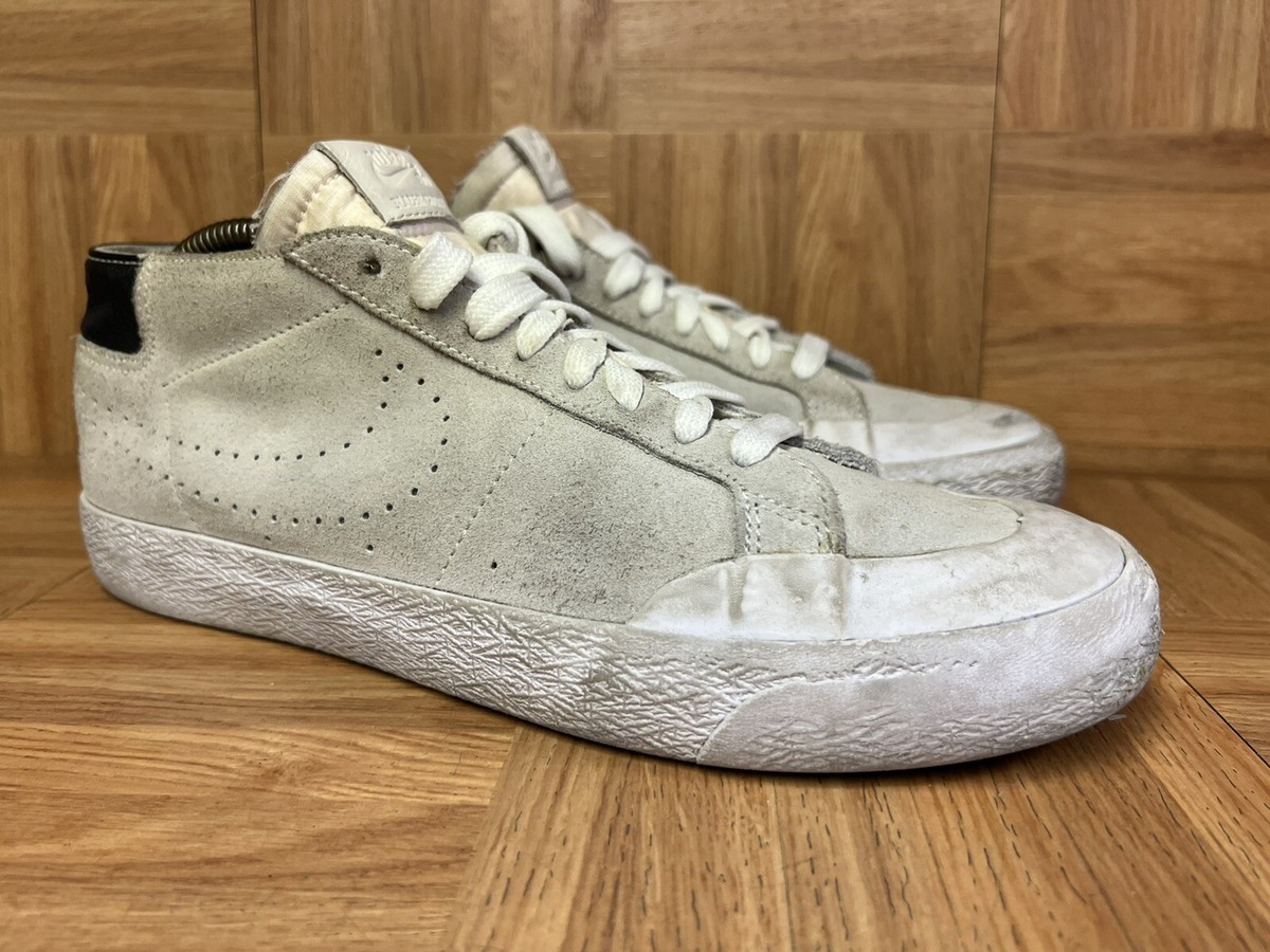 RARE🔥 Nike SB Zoom Blazer Chukka XT Beige Suede Men's Shoes Sz 9