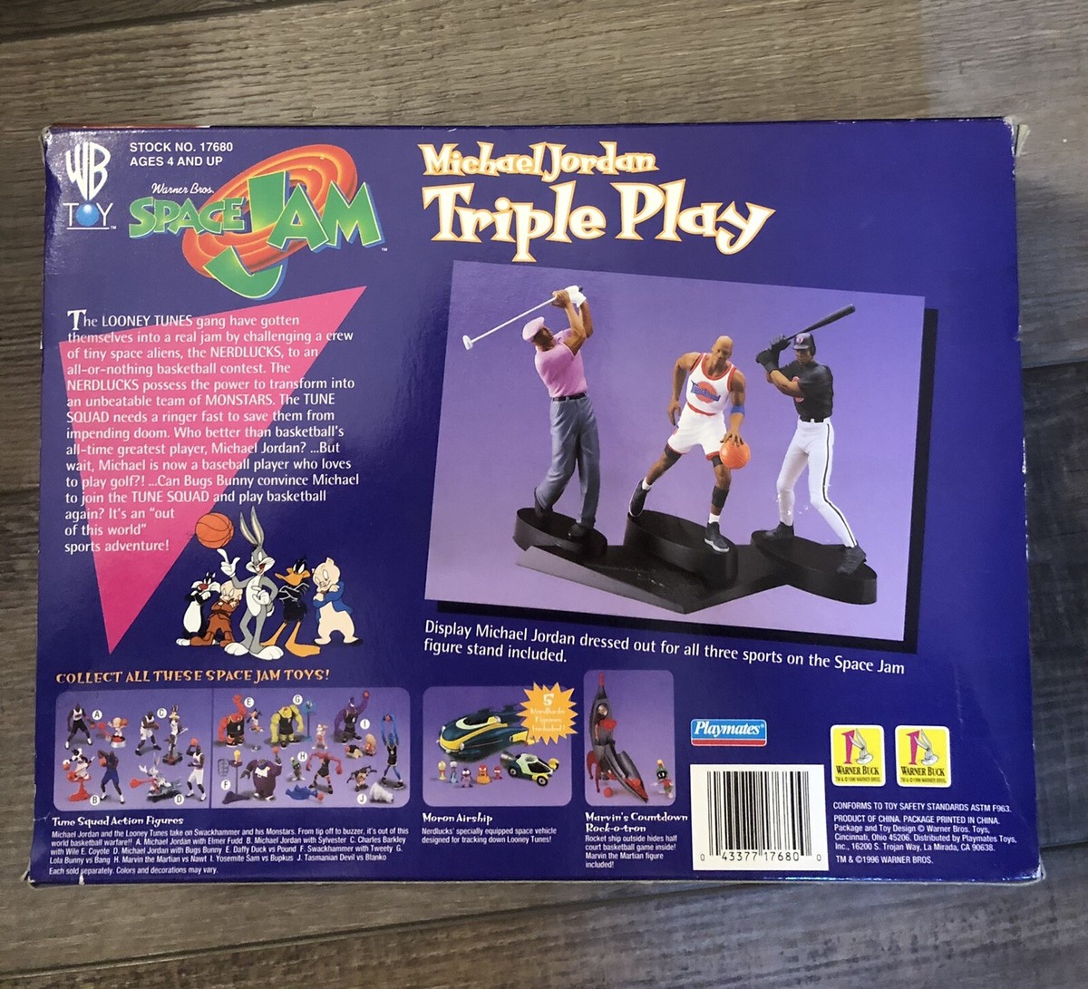 スポーツ SPACE JAM Michael Jordan Triple Play Michael Jordan SPACE
