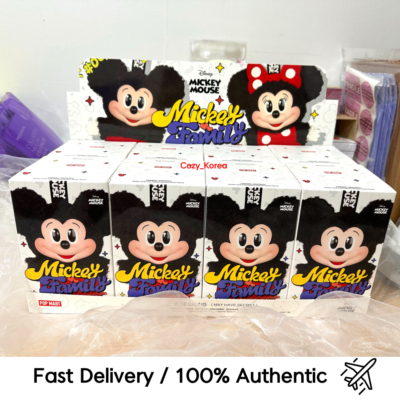 100% Authentic POPMART MICKEY FAMILY Cute Together Keychain Series