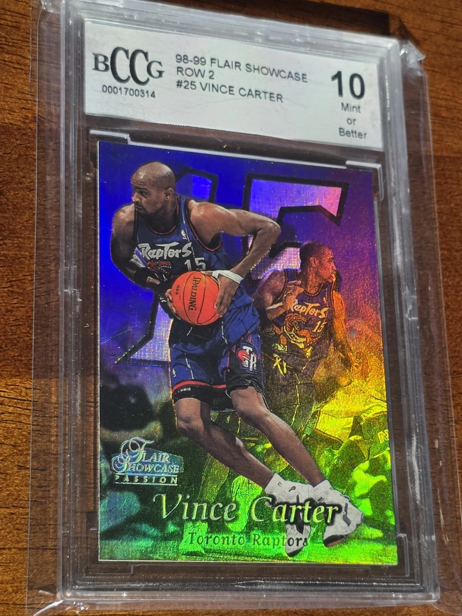 Vince Carter Basketball Grade 10 Rookie Sports Trading Cards