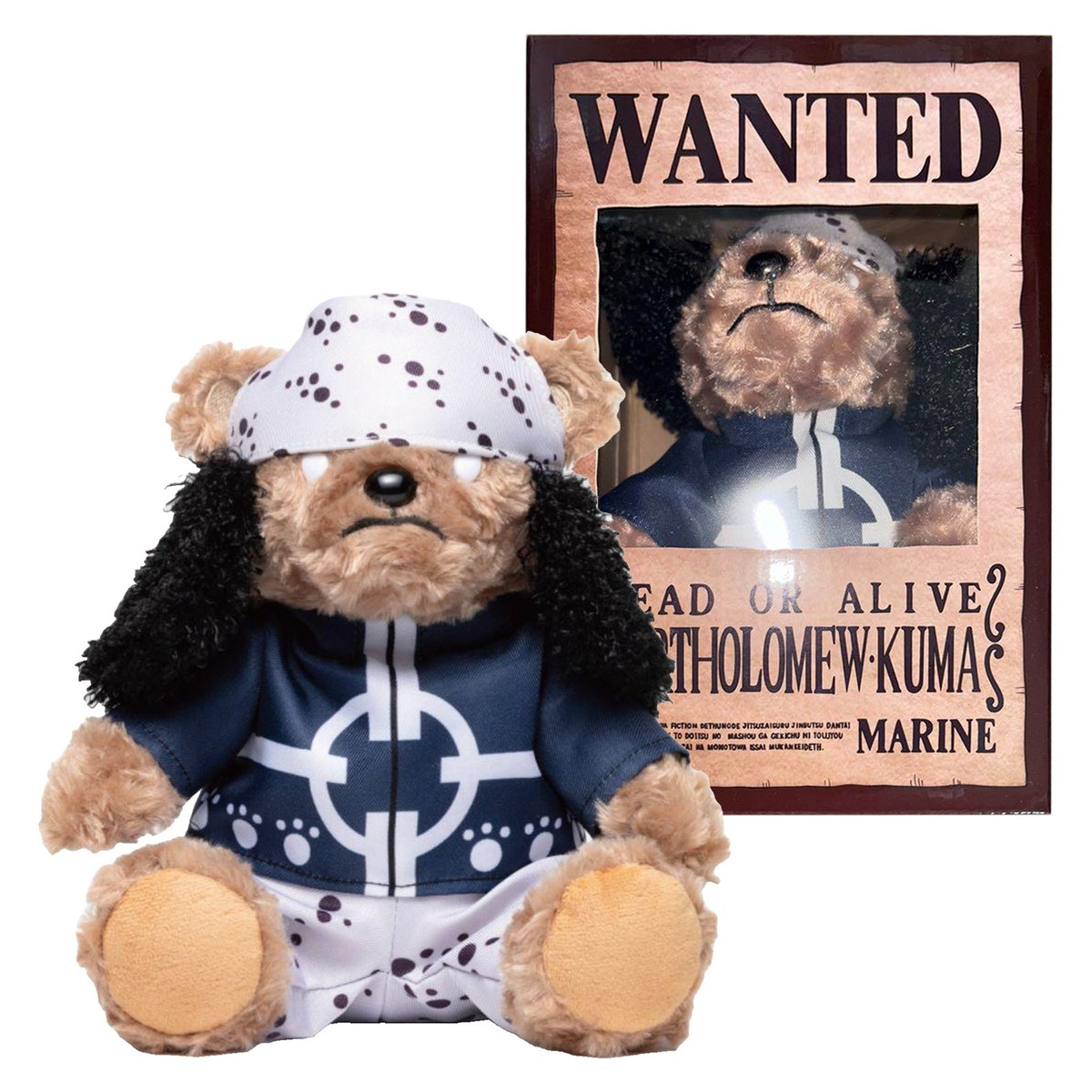 ONE PIECE BARTHOLOMEW KUMA Bear Plush Toy Limited Edition Bonney