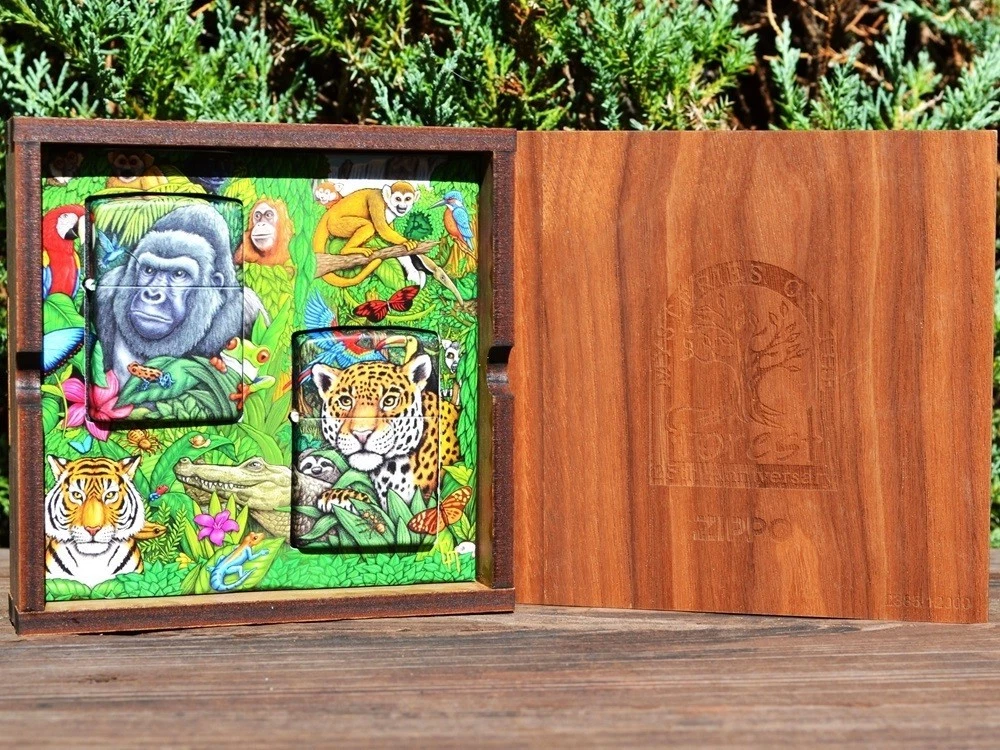 Mysteries of The Forest 25th Anniversary Zippo Lighter - Limited