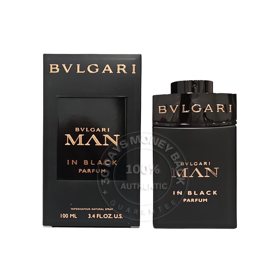 Bvlgari Man In Black PARFUM 3.4 oz/ 100 ml Men's Spray | eBay