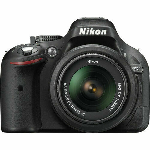 Nikon D5200 DSLR Camera with 18 - 55mm VR II Lens (1503) for sale