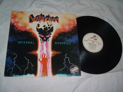 DESTRUCTION Infernal Overkill '85 ORIGINAL US press LP MINT- | eBay