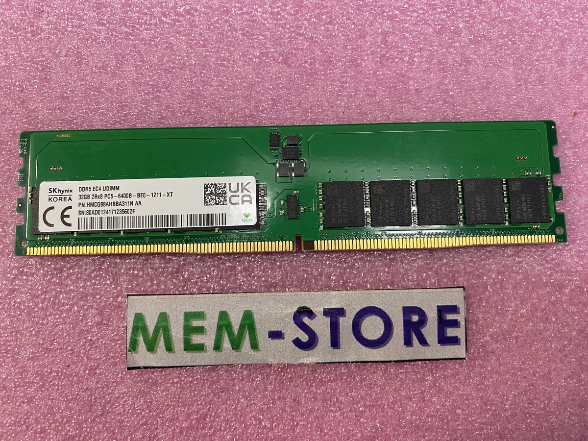 SKhynix Original 32GB DDR5-6400 CUDIMM E UDIMM Memory Module for