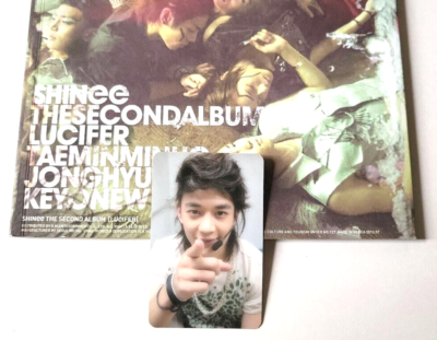 SHINee MINHO LUCIFER CD Photocard Booklet Korean ver. Type A The