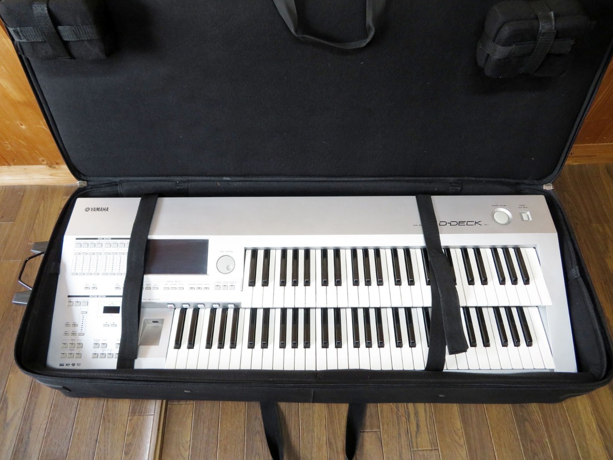 Yamaha D-Deck DDK-7 Electone Keyboard + Foot Pedal (DDKU-P7) Set