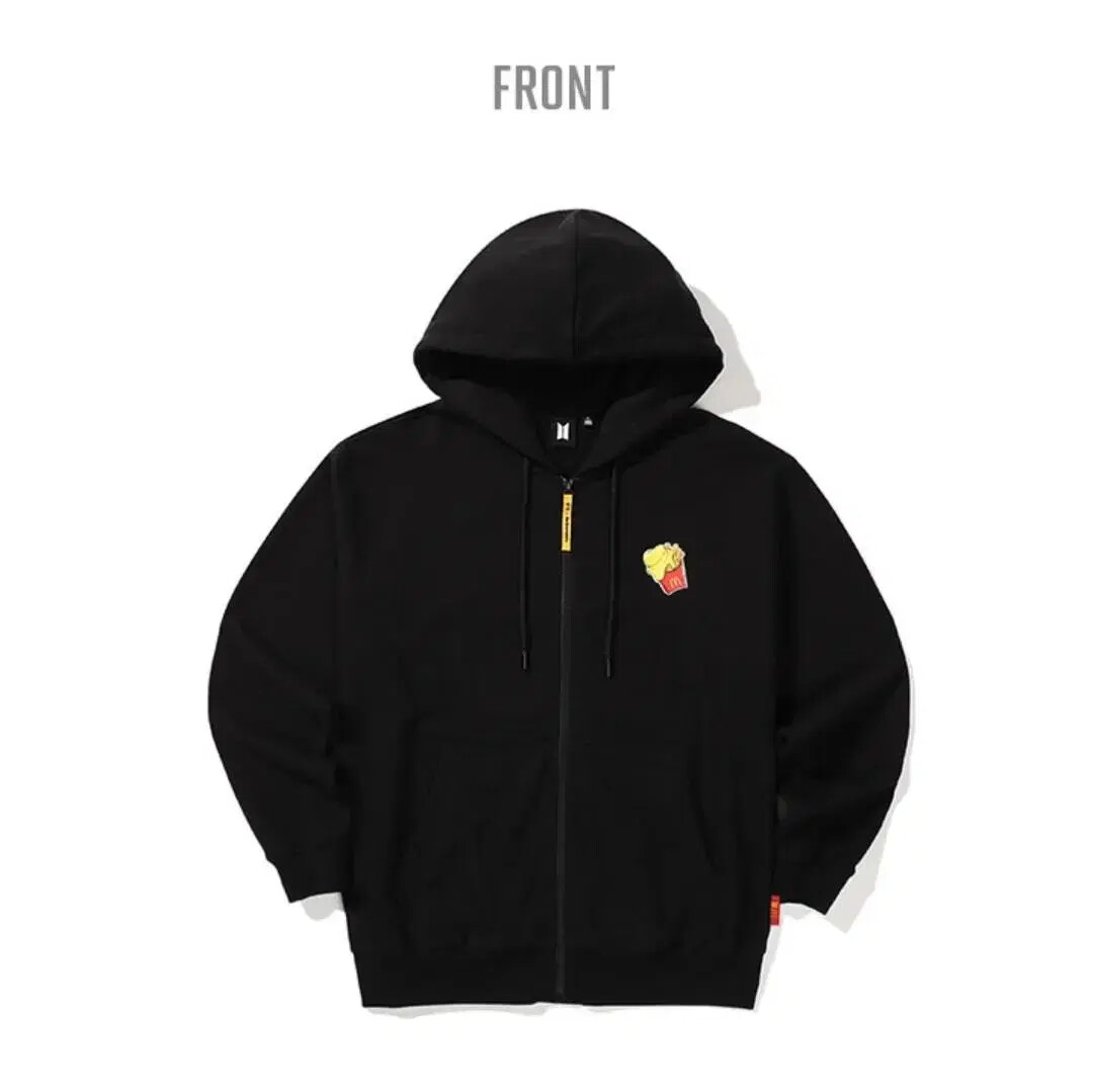 BTS BTS X McD McDonald's McDonald's Zip Up Hoodie | eBay