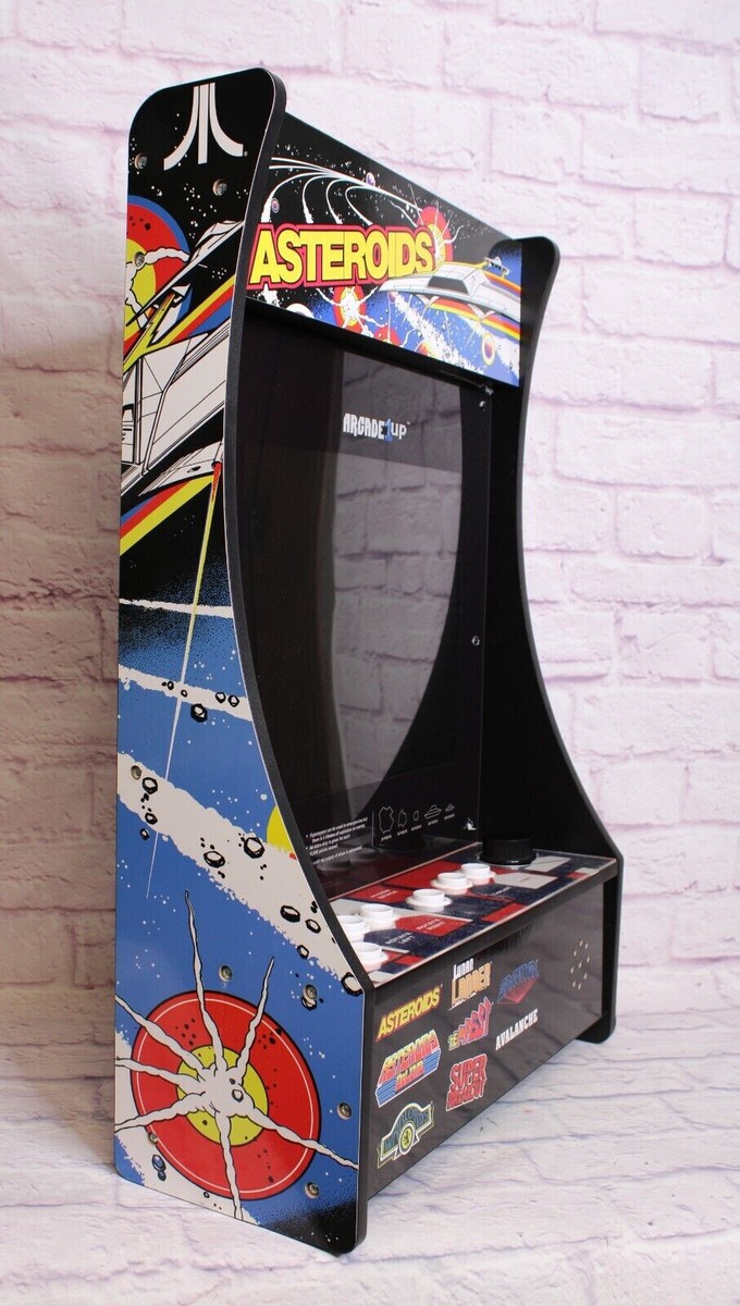 Arcade1up ASTEROIDS - 8 Games in 1 ARCADE w/ optional wall mount