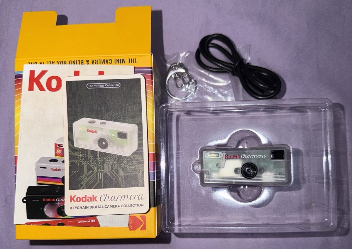 Kodak Charmera Secret Edition Transparent. Rare. Translucent Reto