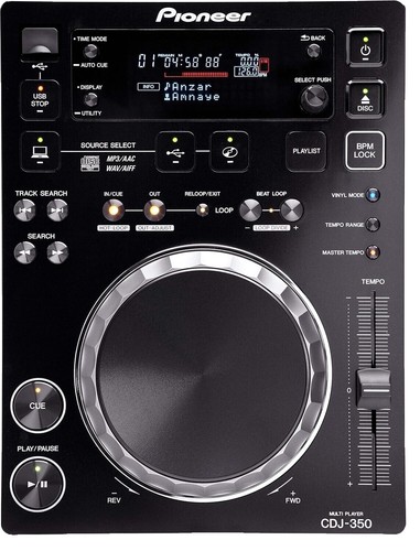 Gemini CDJ-20 Top Load DJ Professional CD Player -16/+16 Pitch