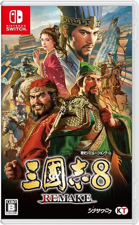 Switch Romance of The Three Kingdoms 8 REMAKE Japan NEW GAME