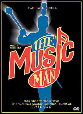 The Music Man - DVD - 2003 - Matthew Broderick, Kristin Chenoweth