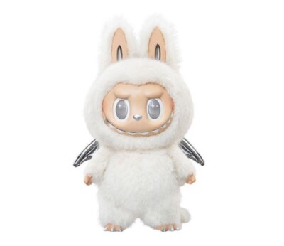 POP MART THE MONSTERS Angel in Clouds Labubu Vinyl Plush White