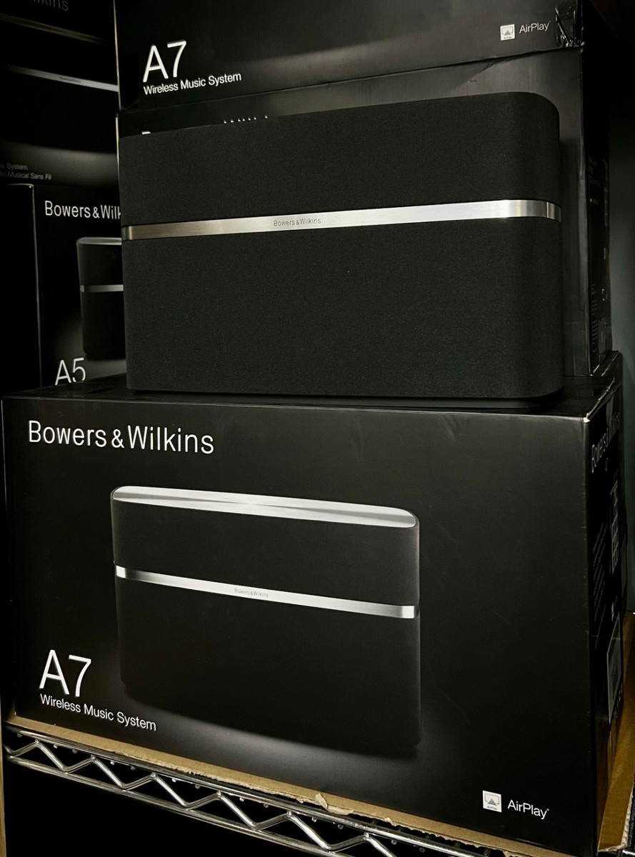 Bowers & Wilkins B&W A7 Wireless AirPlay 150W Speaker for iPhone