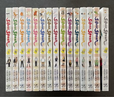Silver Spoon Manga English Complete Set 15 Volumes | eBay