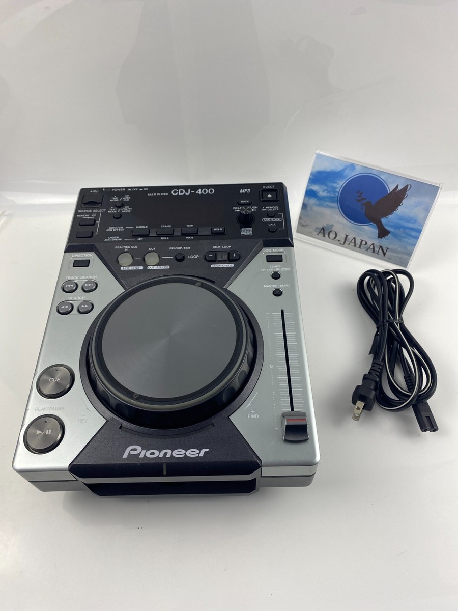 Pioneer CDJ-400 Digital DJ Player Turntable MP3 Media Compact