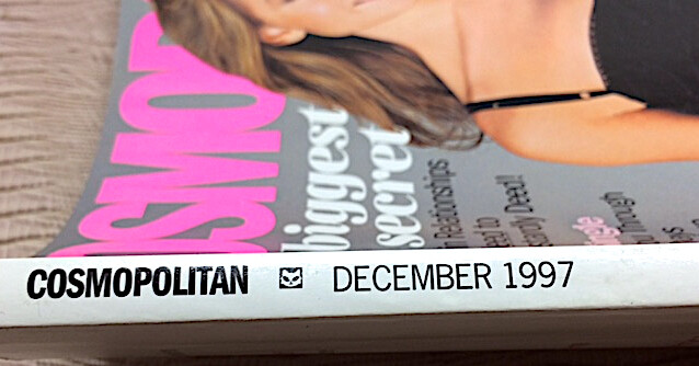 Rare Cosmopolitan Mariah Carey December 1997 and very rare