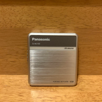 Panasonic SJ-MJ100 MiniDisc MDLP Player Portable Main Unit Only
