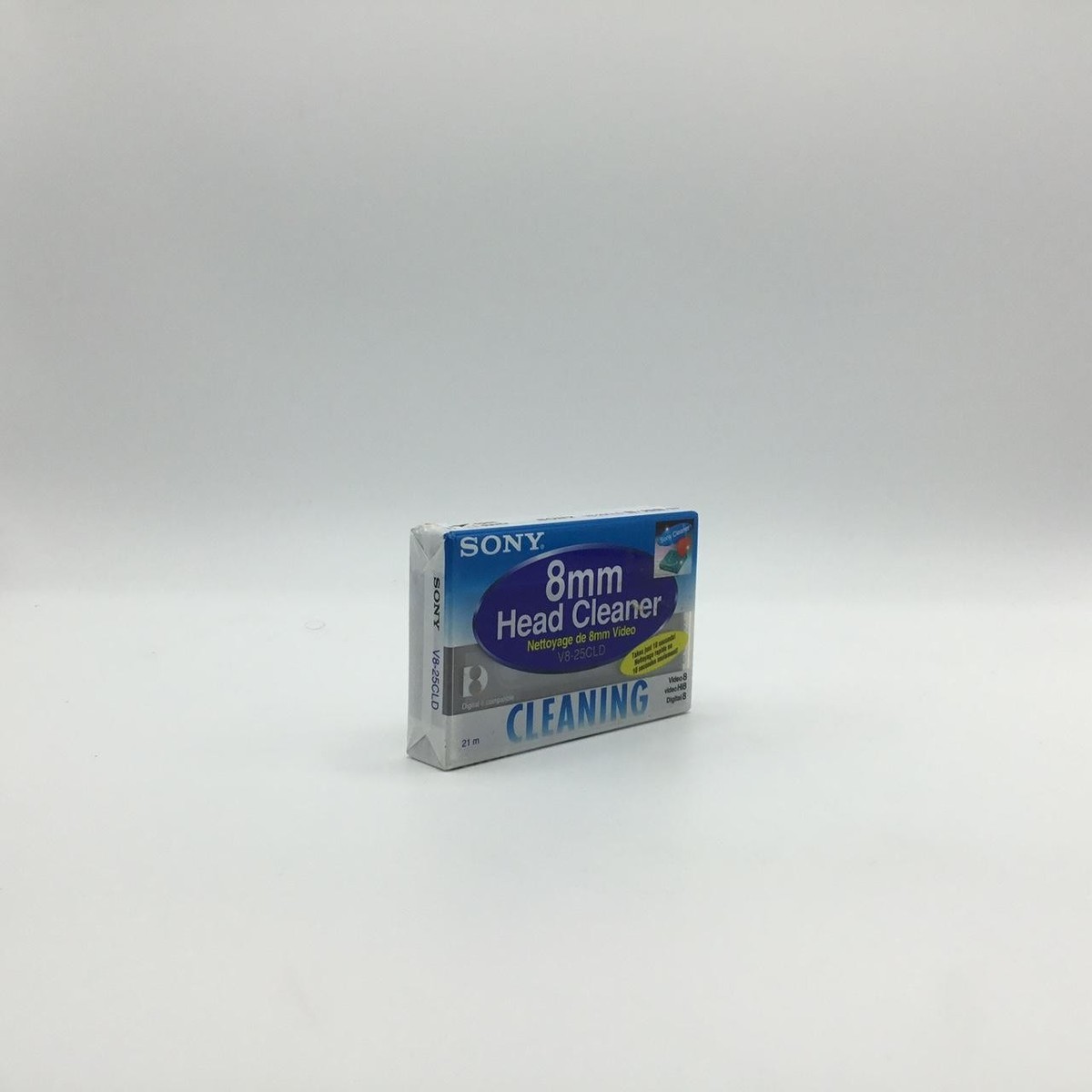 Sony 8mm/Hi8/Digital8 Camcorder Video Head Cleaning Cassette (V8